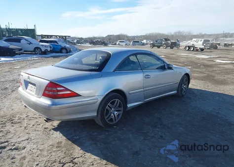 2000 Mercedes-Benz Cl 500 z USA, uszkodzony, nr VIN WDBPJ75J6YA002278